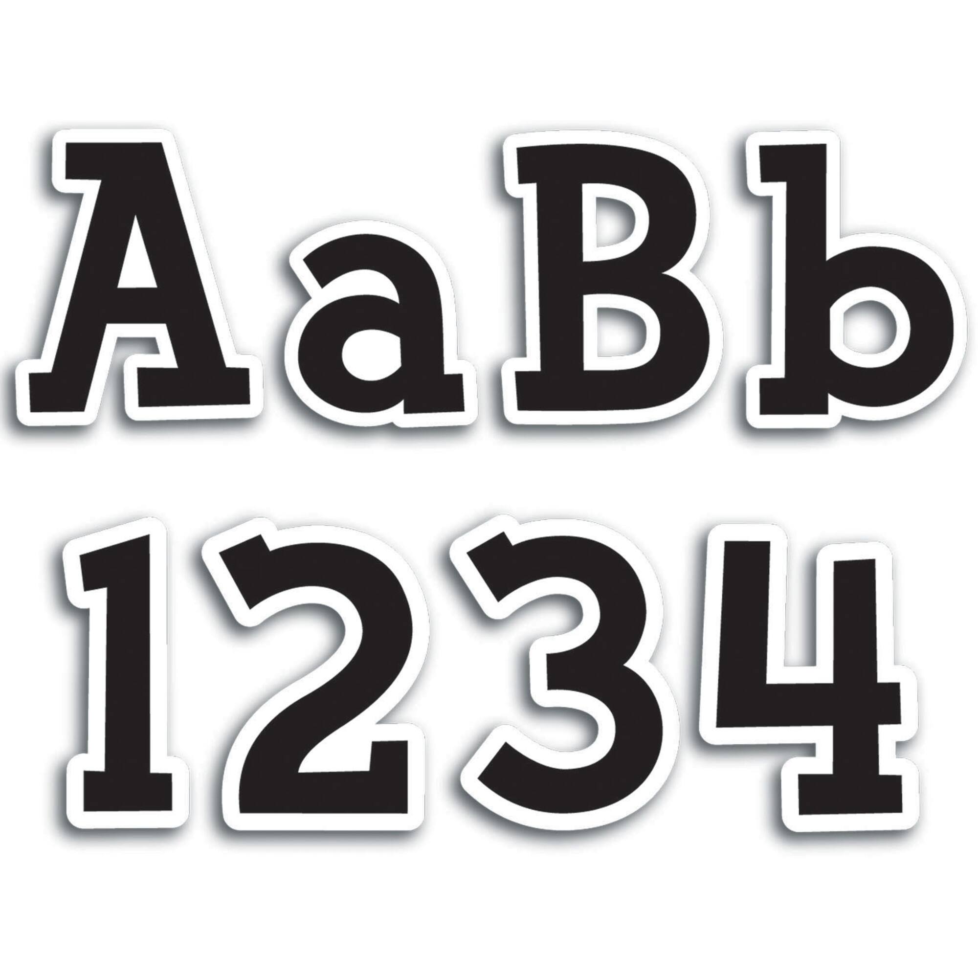 Creative Teaching Press® Fancy Black 4" Designer Letters